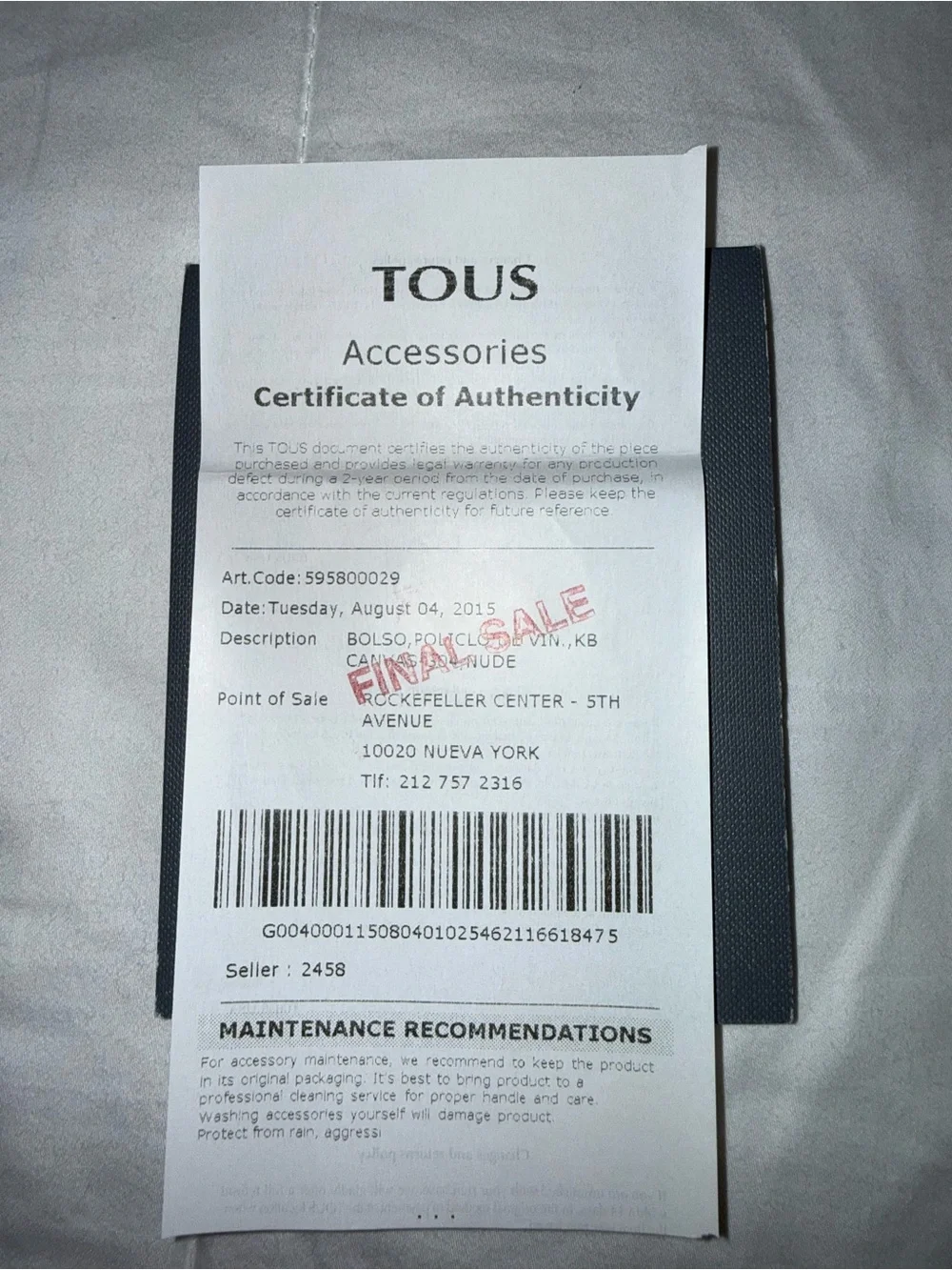 Tous Beige Crossbody Bag